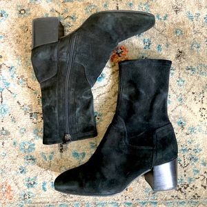 Aquatalia Carie Block Heel Bootie 7.5